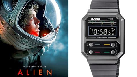 casio watch in movie alien.